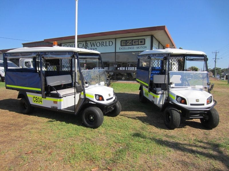 Custom Cushman Shuttles Custom Cushman Shuttles